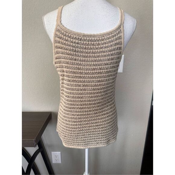 Villager Crochet Knit and Beaded Tank Top - Picture 2 of 5